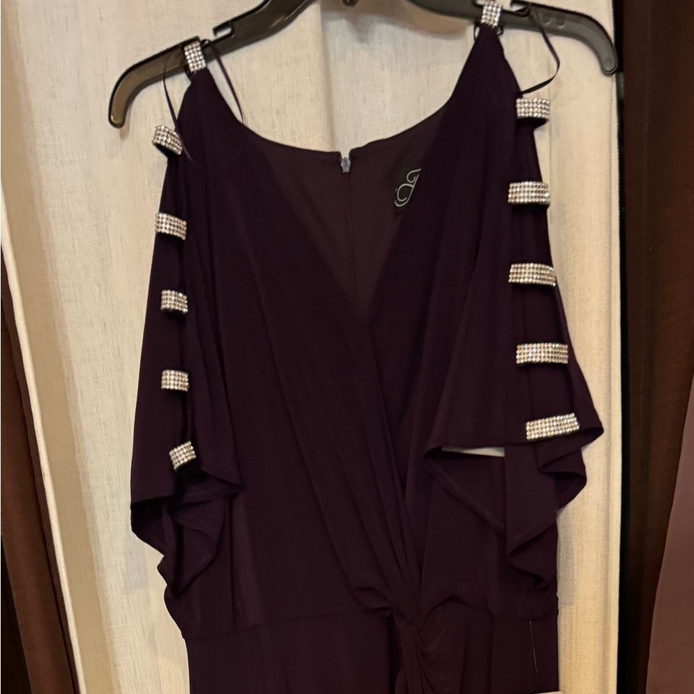 Alex Evenings Deep Purple Gown